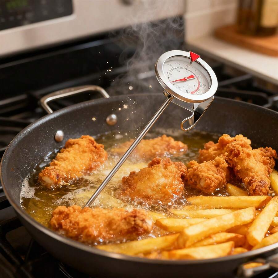 Meat Thermometer - Silver - View 1