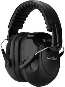 Orejeras contra Ruido, Protector Auditivo NRR 28 dB Cancelación de Ruidos Profesional Earmuff para Protección del Oído en Campo de Disparo Temporada de Caza y Lugar Ruidoso -Negro - Verde militar - Ver 11
