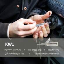 Waterproof Hand Tools Stainless Maintenance Repair Tool 2 In 1 KW1 Hook And Pick Set Precision Pick & Hook Set - 1 - 查看 9