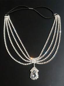 Head Chain, Bridal Maid Wedding Party Makeup Dance Party Dress Up Headpiece For Valentine Celebration, Mom, Mother, Mother's Day, Gift