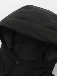 Balabala Boys Down Jacket, 2025 Winter Mall Edition, Warm Protective Outerwear - Black - View 6