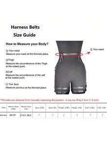 Leather Leg Harnesses For Women,Thigh Garters For Women,Leather Leg Harness,Halloween Costumes,Ladies' Harness Leather