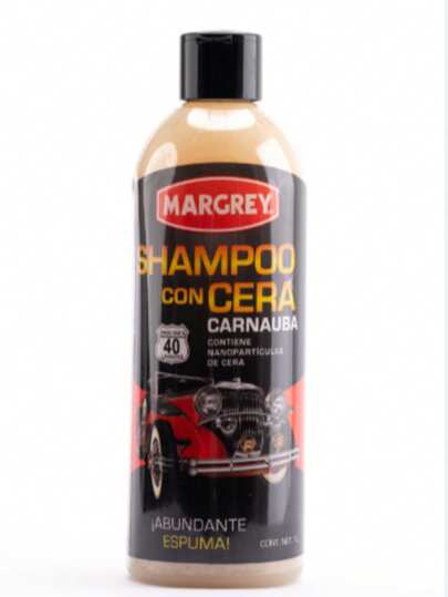 Shampoo con Cera 1 L – Limpieza y Brillo en un Solo Paso – Fórmula Concentrada con Cera Protectora que Lava, Enceray Realza el Color de la Pintura – Deja una Película Brillante que Repele Agua y Polvo, Ideal para Autos, Motos y Camionetas, Espuma Abundante, Aroma Fresco y Acabado Profesional