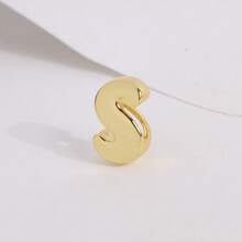 Hạt nối 26 chữ cái mạ vàng 18K, vòng tay tự làm thắt nút dành cho nữ, trang sức thời trang, quà tặng. - Vàng - Xem 20