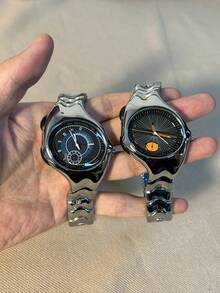 未来感十足的不对称石英腕表，穿搭必备单品 - 彩色 - 查看 6