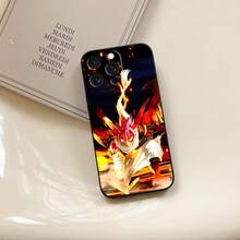 Anime Fairy Tail Comics Covercompatible with  Apple  16 15 14 13 12 11 XS XR X Pro Max Plus Mini Black TPU Phone Case,Covercompatible with  17 Hülle, 17 pro Hülle, 17 promax Hülle