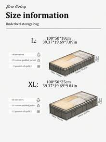 1 كيس تخزين أحذية كبير رمادي اللون، كيس تخزين أحذية كبير قابل للطي، بطانية، وسادة، بطانية، كيس تخزين لأسفل السرير، صندوق تخزين به نافذة شفافة، كيس تخزين سعة كبيرة، كيس تخزين أحذية، كيس تخزين بسحاب، ديكور الغرفة، ديكور المنزل، ديكور غرفة النوم