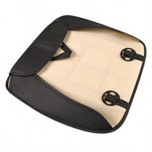 Single Car Front Seat Cover, Durable PU Leather With Storage Pocket, All-Season Fit For Most Cars, SUVs, Trucks - Snug Protection