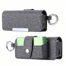 Flip Leather Case For IQOS ILUMA Bag Cases Holder For IQOS ILUMA Prime Pouch Protective Accessories - A - View 1