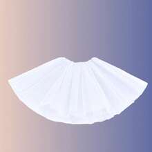 1pc Women's Versatile Tulle Skirt, Suitable For Daily Wear, Dance Performances, And Holiday Parties