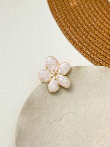 3pcs/1pc Vintage Floral Textured Metal Brooch Set, Classic Style, Versatile For Daily, Elegant For Commute, Party, Holiday, Suitable For Women - Flowers - View 22