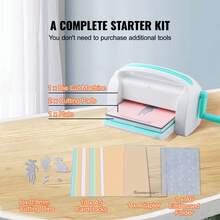 Manual Die Cutting Embossing Machine 9" Opening For Art Craft Scrapbooking - 彩色 - 查看 3