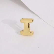 Hạt nối 26 chữ cái mạ vàng 18K, vòng tay tự làm thắt nút dành cho nữ, trang sức thời trang, quà tặng. - Vàng - Xem 26