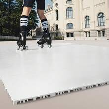 PP-Verbundplatten, grau und weiß, 15 unidades