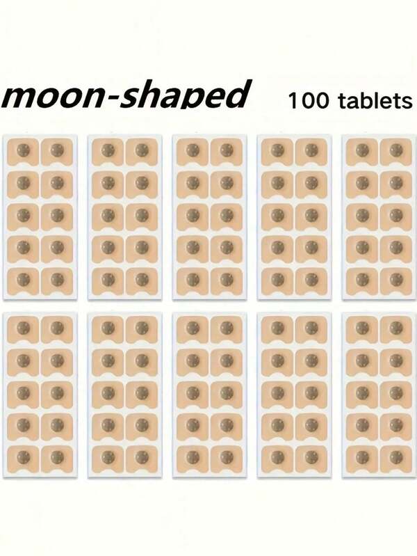 100 piezas de pinzas magnéticas para la nariz, diseñadas para la expansión nasal, accesorios de viaje, para mejorar el flujo de oxígeno. Son libres de aceite, amigables con la piel y resistentes al sudor.