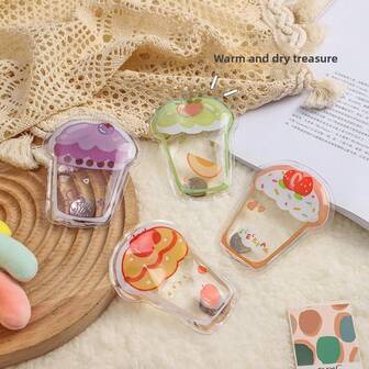 4pcs Winter Self-Heating Hand Warmers, Cute Cartoon Portable Snap To Heat Up, Quickly Warm Up By Snapping