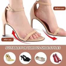 3 Pairs Metatarsal Forefoot Pads, Heel Inserts Insoles Pads, Ball Of Foot Cushions High Heel, Shoe Inserts Anti Slip Heel Cushion Inserts And Comfort - A-3 對清除 - 查看 5