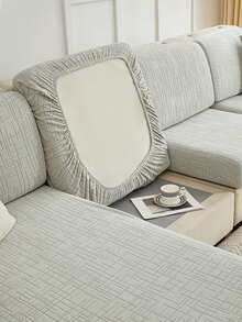 1 tấm bọc ghế sofa co giãn, chống thấm nước, chất liệu jacquard, dày dặn, chống trượt, phù hợp cho phòng khách, phòng ngủ, ghế sofa ngoài trời, bảo vệ ghế sofa khỏi vết bẩn do thú cưng, sử dụng được quanh năm, phù hợp với ghế sofa đơn hình chữ L, ghế dài và ghế sofa 1/2/3/4 chỗ ngồi, trang trí nhà cửa mùa thu, phiên bản mùa đông dày hơn. - màu xám nhạt - Xem 7