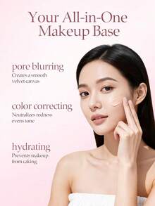 MISSHA M Pore Blur Primer, Lightweight Long-Lasting Oil Control Makeup Base, BB/CC Cream, Full Coverage Matte Finish, Skincare + Makeup 2-In-1, Suitable For Winter & Spring, Y2K Fashion Party, Birthday, Valentine's Day Gift - Hydrating & Brightening - View 3