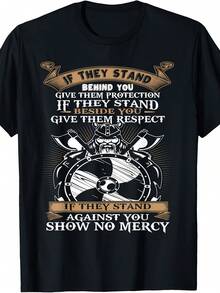 Norse Viking Axe Odin Valhalla Nordic Mythology God Gift T-Shirt - 款式25 - 查看 1