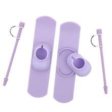 滑雪装备套装：雪镜、滑雪杖、雪地装备，适合玩偶，圣诞节假日服装派对生日礼物（不含毛绒玩具） - 彩色 - 查看 5