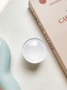 Round Glass Solid Color Phone Holder Air Cushion Stand, Minimalist Ins Style Adhesive Expandable Portable Phone Stand, Suitable For Phone Holder, Cute Round Glass Stand, Gift For Friends, Girlfriend, Christmas