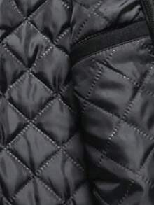 新款男士羊毛大衣冬秋季外套男装夹克加厚冬季保暖及膝长款外套男风衣 - 黑色 - 查看 8