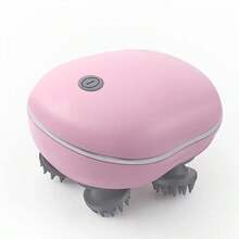 电动头皮按摩器，便携式USB头皮按摩设备，配有4个可拆卸按摩爪，3种可调节模式，全身放松工具，头皮止痒按摩刷，猫狗按摩器，头部按摩器，按摩机，按摩工具 - 彩色 - 查看 13