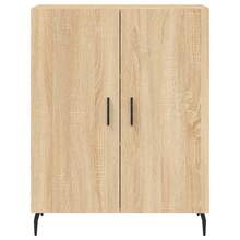 vidaXL Highboard Sonoma-Eiche 69,5x34x180 cm Holzwerkstoff