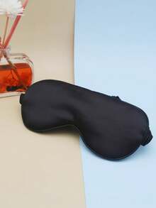 1pc Shading Sleep Eye Mask Imitation Silk Ice Feel Comfortable, Relaxing Fatigue, Lunch Rest, Sleeping ﻿