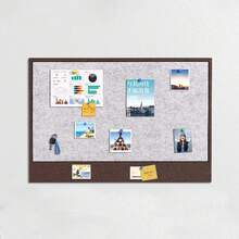 Panneau décoratif rectangulaire grand format 75 x 50,7 cm, panneau d'affichage polyvalent, panneau de liège pour la maison et le bureau, panneau d'affichage sans cadre, convient pour la maison, les études, le bureau, la décoration de Noël et du Nouvel An, l'affichage de photos, les mémos, les fournitures de rentrée scolaire, la décoration de fête de vacances, la décoration de Noël et du Nouvel An, cadeau de Nouvel An, cadeau créatif pour les amis, les camarades de classe, les aînés, les enseignants, panneau de liège, panneau d'affichage, panneau de visualisation - Multicolore/A - Voir 5