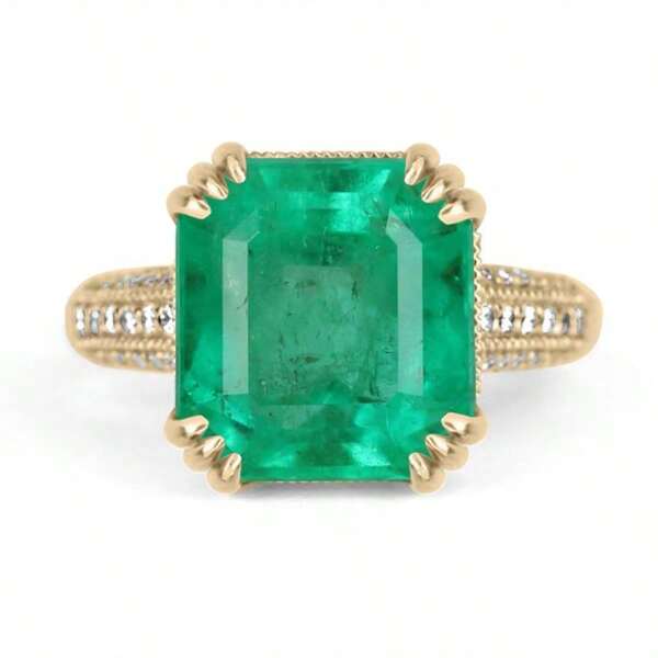 1 Stück Verlobungsring für Damen, eleganter Ring mit Faux-Jade-Dekor, geeignet für den täglichen Gebrauch, Verlobung, Hochzeit, Jahrestag, Party, Valentinstag, Geburtstagsgeschenk