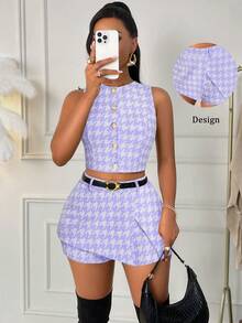 Light Purple and White