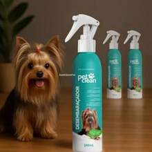 Detangler For Dogs And Cats | Anti-Frizz | Argan Oil And Aloe Vera 240ml Pet Clean - màu xanh lá - Xem 3