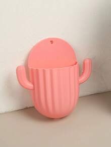 1 Stück kreative Zahnbürstenhalterung zum Aufhängen, süßer Cartoon Badezimmer Zahnbürsten- und Zahnpastahalter, ohne Bohren erforderlich