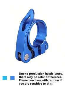 Cycle Zone 1 Pc Aluminum Alloy Seatpost Clamp For Mountain Bike, Quick Release Seat Tube Clip - Multicolor - View 9