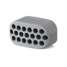 Colorful Jaw Exerciser Ball, Silicone Jawline Trainer Face & Muscles, Chew Exerciser Masseter Muscle, Toner Fitness - 四代黑 - 查看 7