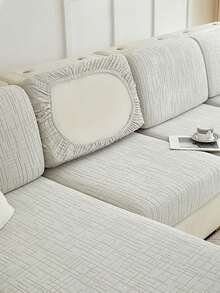 1 tấm bọc ghế sofa co giãn, chống thấm nước, chất liệu jacquard, dày dặn, chống trượt, phù hợp cho phòng khách, phòng ngủ, ghế sofa ngoài trời, bảo vệ ghế sofa khỏi vết bẩn do thú cưng, sử dụng được quanh năm, phù hợp với ghế sofa đơn hình chữ L, ghế dài và ghế sofa 1/2/3/4 chỗ ngồi, trang trí nhà cửa mùa thu, phiên bản mùa đông dày hơn. - màu xám nhạt - Xem 8