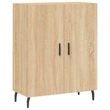 vidaXL Highboard Sonoma-Eiche 69,5x34x180 cm Holzwerkstoff