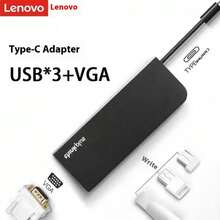 ThinkPad Lenovo Thinkplus 4-In-1 Portable Expansion Hub, Multi-Function Expansion Cable Adapter, Laptop Universal, 4-In-1, Black - Black - View 5