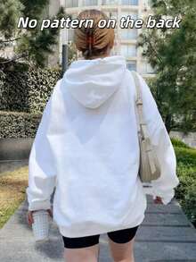 Our Lady Of Guadalupe Virgin Mary Hoodie, Mother Hoodie, Latina Hoodie Gift For Catholic Mom, Vintage 90s Y2K - Soft, Breathable Crew Neck, Lightweight & Comfortable Casual Summer Wear, Women's Tops, White - White - Hoodie - 查看 4