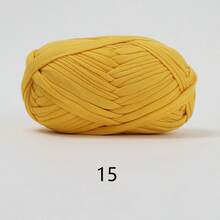 1 pièce 100g Fil de t-shirt, 30m/pièce Fil élastique de tissu pour crochet et tricot DIY, fil épais pour bretelles, pour projets de couverture, tapis et décoration maison faits main au crochet