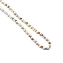 Lux By Lux Multicolor Crystal Necklace With 18K Yellow Gold Finish - Amio - Nhiều màu - Xem 2