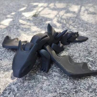 1pc 2025 New 3D Printed Long-Nosed Pterosaur Model Figurine Toy, Creative Gift, Desktop Decor, Small Pterodactyl - Birthday Gift, Christmas Gift, Perfect Gift, Collectible Display, Hobby Collector