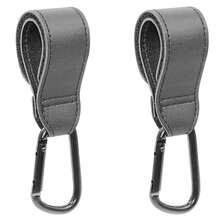 Crochet multifonctionnel pour poussette de bébé pour la randonnée, crochet élastique, crochet à boucle, accessoire de crochet universel pour porte-bébé - Multicolore - Voir 1