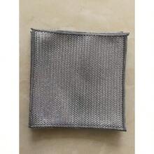 10/5pcs Magic Cleaning Cloth Thickened Double -Sided Metal Steel Wire Rags Kitchen Dish Pot Washdishing Cloths Towel Clean Tools - Bạc - Xem 7