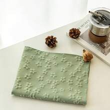 1 pieza/6 piezas Estilo coreano Ins Servilleta pequeña de encaje con forma de corazón, Mantel individual, Posavasos, Tapete multiusos para cubrir el polvo