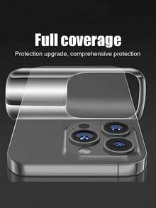 5 Pcs Back Hydrogel Film Compatible With IPhone 17 Pro Max/Air/16/16e/16 Pro Max/15/14/11/13/12/11/Pro Max/Plus/XS Max/X/XR Soft Clear Screen Protector Phone Accessories [Not-Glass] - Clear - View 6