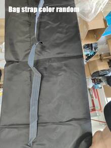 1PC Folding Chair Storage Bag, Large Capacity Portable Folding Chair Storage Bag,Garden Chair Storage Bag,Extra Large Oxford Cloth Storage Bag With Drawstring, Multipurpose Straight Shape Organizer For Tripod, Folding Chair, Cool Seat