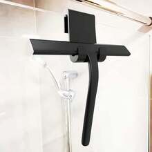 1pc Silicone Shower Squeegee With Holder - Multi-Purpose Glass Wiper Scraper For Bathroom, Toilet, Car Window, Mirror Cleaning - Durable, Easy To Use, Bathroom Cleaner - Multicolor - View 13